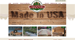 Desktop Screenshot of channellumber.com